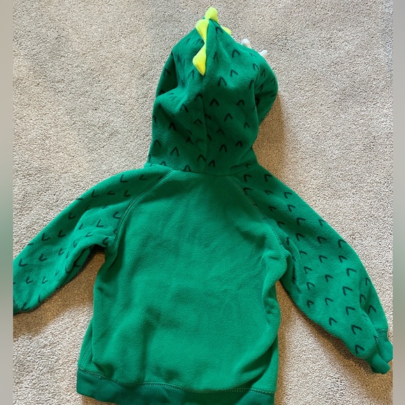 Carters Toddler Dino Hoodie 18M - Picture 4 of 5